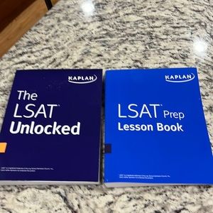 Bundle of two new KAPLAN LSAT prep books